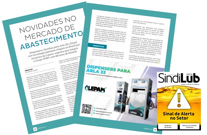 Lepam na revista Sindilub Press