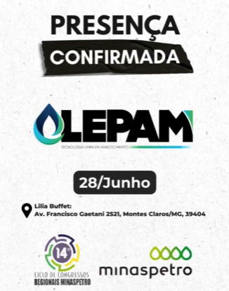 Lepam no ciclo de congresso Minaspetro – Pouso Alegre